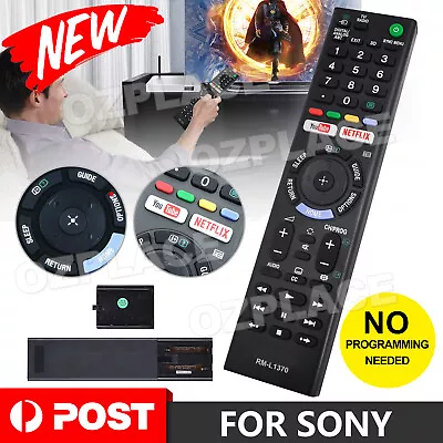 Replacement Universal Remote Control For SONY TV Bravia 4k Ultra HD Au Stock • $6.85