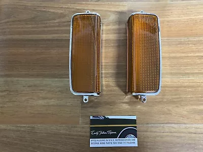 New Ford Falcon Fairmont Front Indicator Lens Pair XC Grille GXL Cobra GS • $120