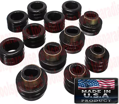 CHEVROLET S10 Pickup 2003 - 1982 Black Cab Body Mount BUSHING KIT • $153.93