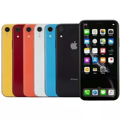 Apple IPhone XR 64GB Factory Unlocked AT&T T-Mobile Verizon Very Good Condition • $164.95