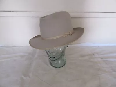 Vintage Stetson Open Road 3X Fedora Cowboy Western Silverbelly Size 7 1/2 • $107.50