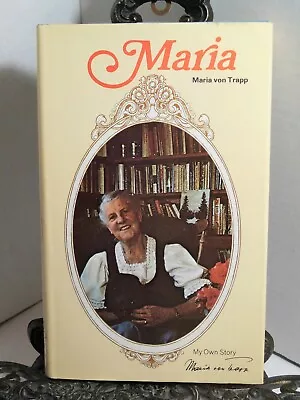 Maria Von Trapp Sound Of Music Nun To Wife FIRST 1st EDITION My Own Story HBDJ • $23.70