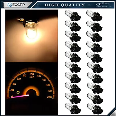 ECCPP 20Pcs Warm White Dash Cluster Instrument Light Bulbs For Mercury Ford • $12.39