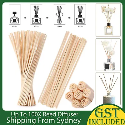 $13.89 • Buy UP 100x  Reed Diffuser Indoor Rattan Fragrance Oil Replacement Refill Stick Reed