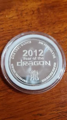 1 Oz Silver Coin Year Of The Dragon • $70