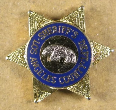 Los Angeles  County Sheriff's Department Lapel Pin 3/4 Inch In Diameter • $11.99