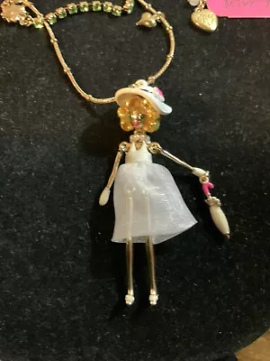 Betsey Johnson A Walk In The Park Marilyn Monroe Pendant Extremely Rare - P2 • $450