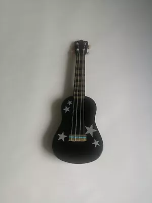 £22.99 • Buy Kids Girls Boys Beginners Black Guitar 4 String Toys Children Music  22.5 Inches