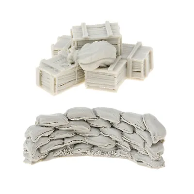 1/35 Resin Model World War II Scene   Wall Ammunition Boxes Bags Kits • $18.25