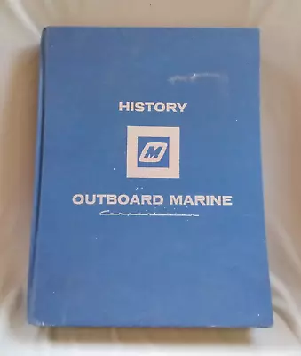 Vintage History Outboard Marine Corporation Salesman Reference Hardcover Manual • $135.49