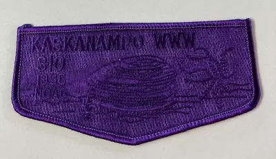 Boy Scout OA 310 Kaskanampo Lodge Flap S-18 1996 NOAC GHOST • $5.99