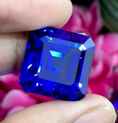 38.00cts AAAA++ Color Natural Purple Blue Tanzanite Loose Gemstone • $22999