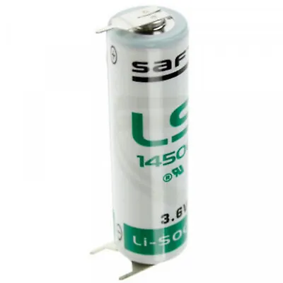 Saft LS145003PFRP AA Size 2600mAh Lithium Battery Cell 3.6V • £8.95
