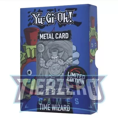 Yugioh Time Wizard Limited Edition Metal Card • £5.95