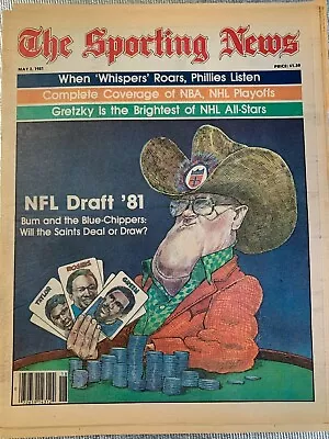 5/2/1981 The Sporting News - Larry Bird Boston Celtics Wayne Gretzky Oilers • $19.95