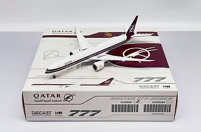 Qatar Airways B777-300ER Reg: A7-BAC JC Wings Scale 1:400 Diecast XX40068 (E) • $45.99