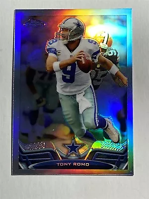 $1.25 • Buy TONY ROMO Cowboys 2013 Topps Chrome #196 Refractor