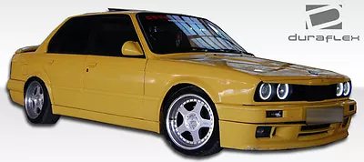 FOR 84-91 BMW 3 Series E30 2DR M-Tech Side Skirts Rocker Panels 2pc 105046 • $109