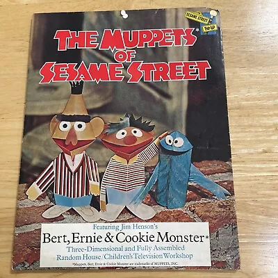 Vintage The Muppets Of Sesame Street Puppets-Never Opened  • $34.99