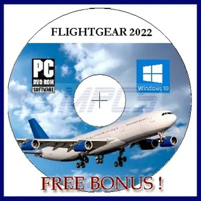 Flight Simulator 2022 Planes Helicopter 4 Windows 10 8 7 Pc + Free Dvd Content • $11.99