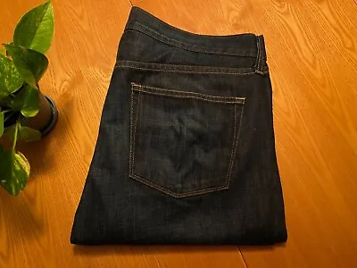 Mens J BRAND Kane Motley Blue Denim Straight Jeans Sz 36 (38 X 34) Made In USA  • $49.98