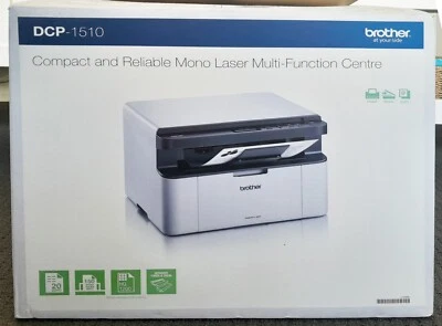 $99 • Buy Brother DCP-1510 All-In-One Laser Printer USED COPIER With USB Cable Included