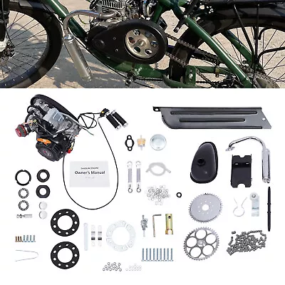 100cc 4-stroke Bicycle Engine Kit Set Gas Motorized Motor Bike Modified Engine • $284