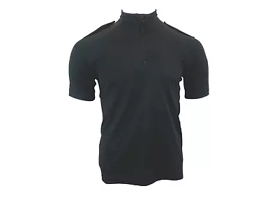 £7.99 • Buy Genuine Ex Police Double Two Moisture Wicking Shirt Black T-Shirt Duty Grade 1