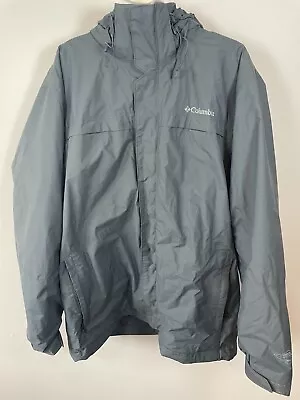 Columbia Bugaboo Omni-Tech Interchangeable Outer Men's Gray Jacket (sz. Large) • $59