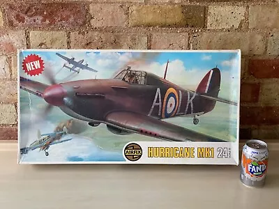 Vintage Airfix Super Kit - 1/24 Scale HURRICANE Mk1. 1973. Stored 30yrs+ RARE • £150