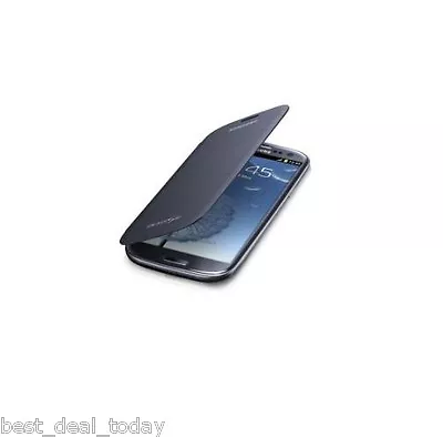 OEM Samsung Galaxy S III 3 S3 Flip Cover Pouch Carrying Case Blue T-Mobile T999 • $32.95
