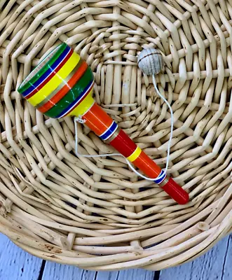 Traditional Mexican Wooden Balero De Copa • $10.99