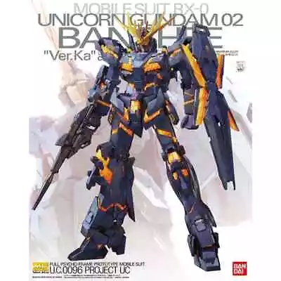 MG 1/ 100 Unicorn Gundam 02 Banshee (Ver. Ka) Model Kit Bandai Hobby • $61
