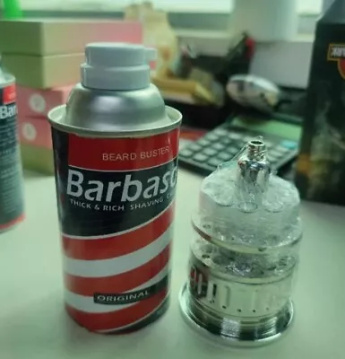 ( NEW MODEL) Jurassic Park Barbasol Can Cryo Prop With Vials • $40