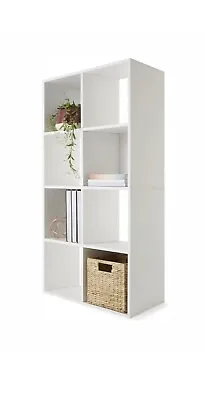 8 Cube Shelving Unit/bookcase White • $60