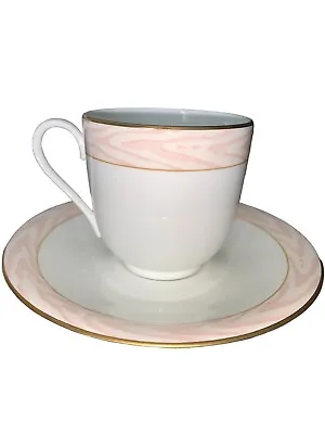 Mikasa Bone China “Silk Moire” # CAG01  Cup And Saucer • $19.99