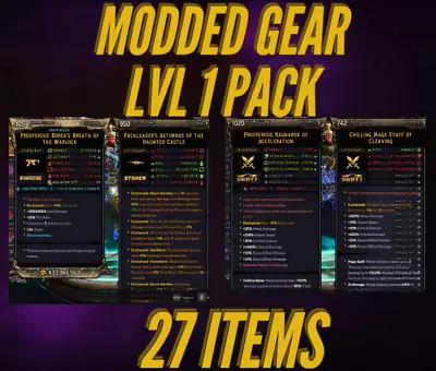 STEAM/PS/XBOX/PC Tiny Tinas Wonderlands 💥 LVL 1 PACK MODDED ITEMS 💥 27 ITEMS • $9.99