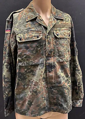 £19.95 • Buy Flecktarn Camouflage Combat Field Shirt German Military Issue
