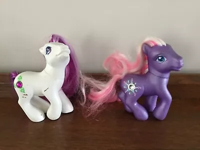 G3 My Little Pony Lot Of  2 Jewel Star Dasher & White Jewel Wondermint • $12