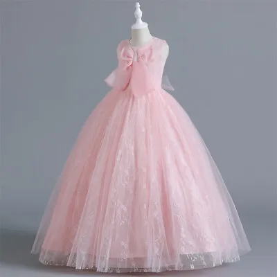 Flower Girls Dress Princess Pageant Wedding Bridesmaid Party Prom Formal Gown • $34.76