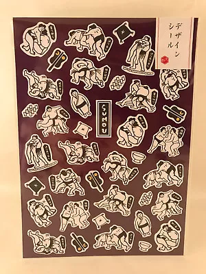 1 X Packet Japanese SUMO WRESTLER Stickers - Paper Stickers - Japan Stationery  • $8.66