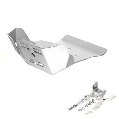 Silver Front Skid Plate Engine Low Bash Cover For YAMAHA YZ250 YZ250X 2005-2024 • $93.98