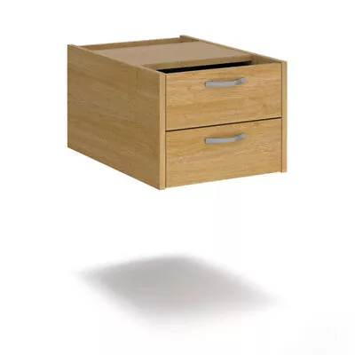 Maestro 25 Shallow 2 Drawer Fixed Pedestal For 600mm Deep Desks • £167.57