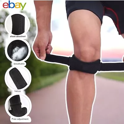 Adjustable Patella Tendon Strap Knee Support Jumpers Runners Pain Band Brace NHS • £3.59