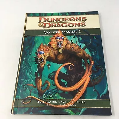 Monster Manual 2: A 4th Edition D&D Core Rulebook [D&D Supplement] • $34.95