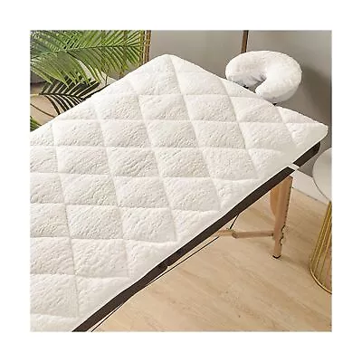 Double-Sided Fleece Massage Table Warmer - Premium Massage Table Pad With Lay... • $61.40