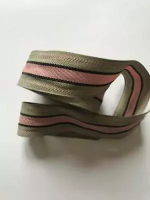 Striped Grosgrain Ribbon  Choice Of Ten Colours. 38mm • £1.90