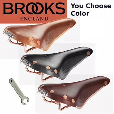 Brooks B17 SPECIAL Leather/ Copper Saddle BLACK ANTIQUE BROWN HONEY Bike Seat • $169