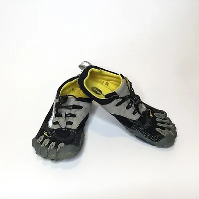 Vibram FiveFingers Bikila Black Barefoot Running Shoes W358 Women 38 EU 7.5 US • $41