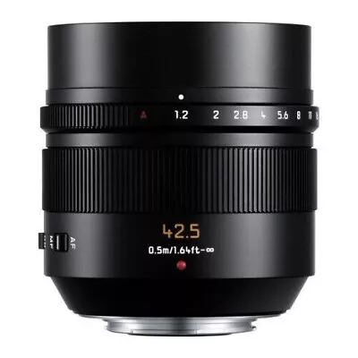 Panasonic LUMIX G Leica DG 42.5mm F 1.2 ASPH Power OIS Lens - MFT  • $525